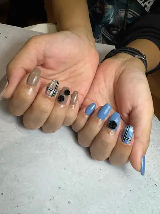 ネイル nail&eyelash mate所属・京都/東向日/桂 ayumiのネイルデザイン