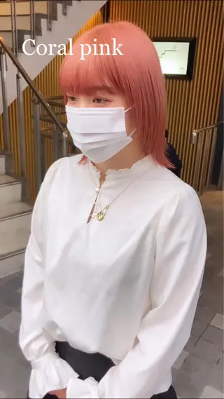 ショート カラー Selenehair 三条本店のヘアスタイル