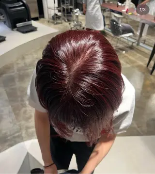 カラー H天神橋所属・心優/ MIYUUのヘアスタイル