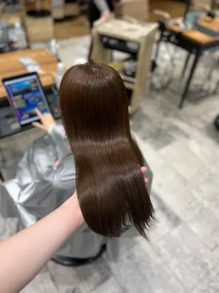 ミディアム カラー AFLOAT RUVUA Smart Salon所属・韓国ヘア🎀/艶髪✨ /めぐみ/新宿のヘアスタイル