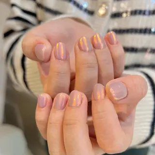 ネイル 🎀チーク/ちゅるん 🫧chisa🎀のネイルデザイン