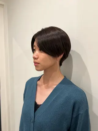 ショート カラー 内沼 恵留菜のヘアスタイル