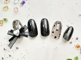 ネイル ネイルPetit Ribbonのネイルデザイン