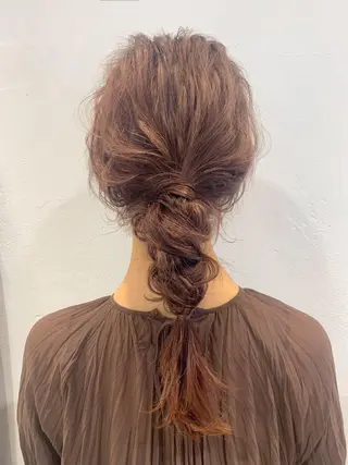 ミディアム SHEARA BY CARE所属・. AYUKAのヘアスタイル