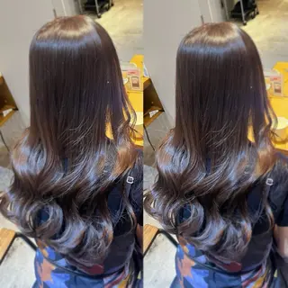 ロング カラー ラフィスヘアードープ所属・👑髪質改善wカラー /ハイトーン/アユカのヘアスタイル