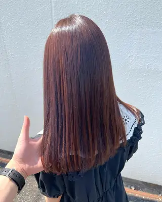 ロング カラー パーマ リバティークルー初石店所属・似合わせカット/ボブ 𓍼澁谷礼一のヘアスタイル