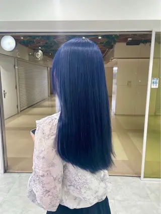 セミロング カラー 寒色デザイン職人 Rimu🤍のヘアスタイル