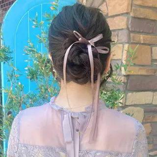 ロング ヘアアレンジ 伊藤 玲衣のヘアスタイル