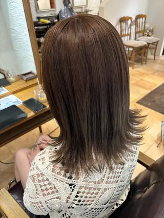 ミディアム カラー 🌈透明感カラー🌈 🌟吉田祐介🌟のヘアスタイル