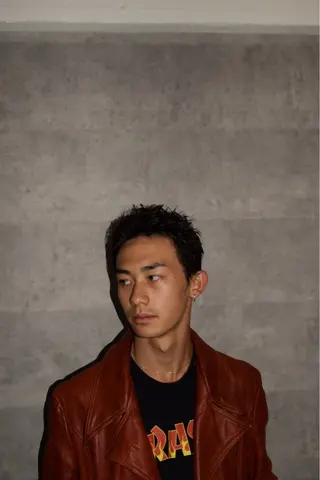 ショート パーマ メンズ grow hair works tokyo所属・葛西/barber/ 相山琉磨のヘアスタイル