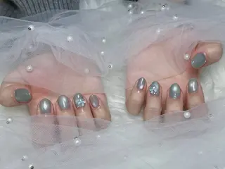 ネイル 【Eclat エクラ】nail&beauty所属・Eclat〔エクラ〕 MOEKA𝜗𝜚*のネイルデザイン