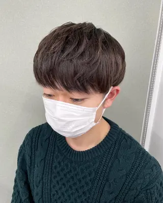 ショート カラー パーマ メンズ 🎀プルエクステ みまひかる🎀のヘアスタイル