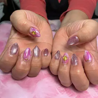 ミディアム hs nail salonのネイルデザイン