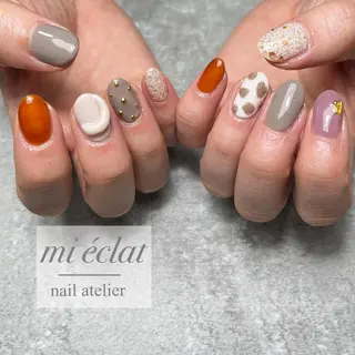 ネイル mi éclat ミ　エクラのネイルデザイン