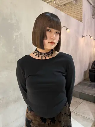 ショート ALBUM/銀座/ 💇キイチロウ💈のヘアスタイル