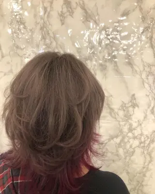 カラー ミディアム 東中野🥇美容室 FLOW東中野店のヘアスタイル