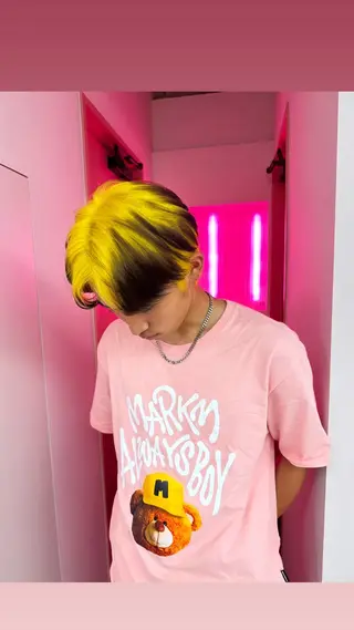 カラー ブリーチカラー 特化/MAHIROのヘアスタイル