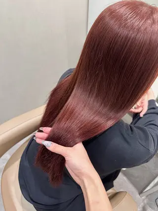 ロング カラー 韓国ヘア/エクステ/ Maiのヘアスタイル