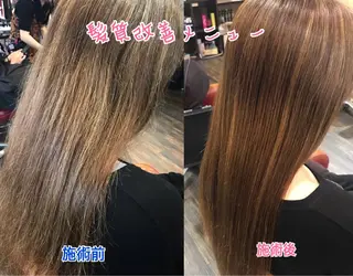 ロング 縮毛矯正/ 髪質改善 /ショート　圍　崇行のヘアスタイル