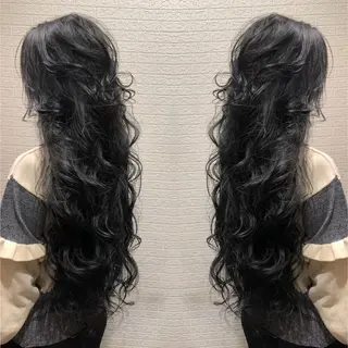 ロング カラー 髪質改善美容師 中村　一のヘアスタイル