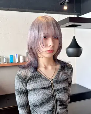 ミディアム 髪質改善/ブリーチ /長山遼太郎のヘアスタイル