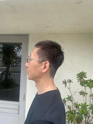 ショート メンズ 荒牧 絵美のヘアスタイル