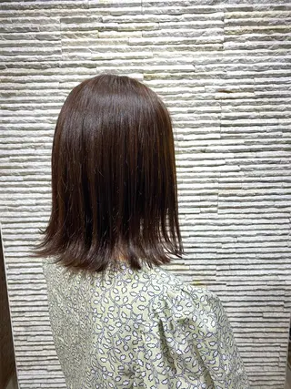 ミディアム カラー ✨ハイトーン カラー福岡拓也✨のヘアスタイル