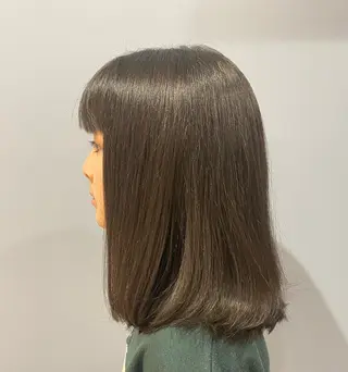 ミディアム ase.糸島店所属・UEDA AYAのヘアスタイル