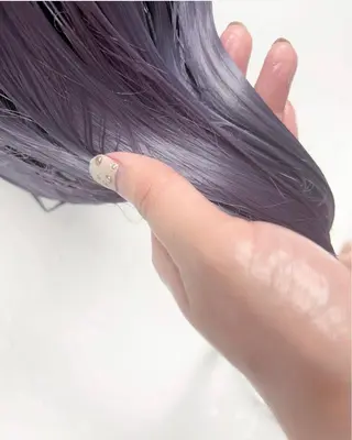 ミディアム カラー 似合わせカット🫧 /パーマRINAのヘアスタイル