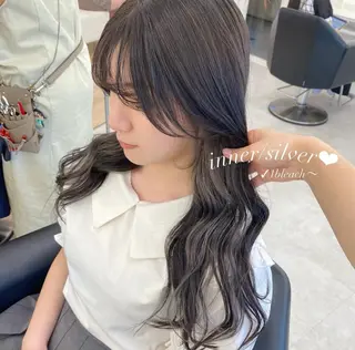 ロング カラー ParveMix‎‎ ‎🤍加藤理沙のヘアスタイル