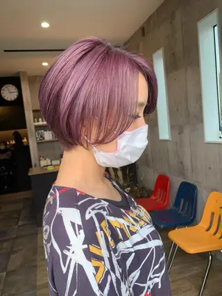 ショート Welila by haku所属・Yuuki ウェリラバイハクのヘアスタイル