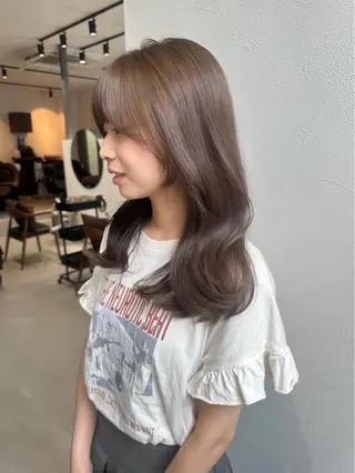 ミディアム カラー Graph. （グラフ）立川🪽✨のヘアスタイル