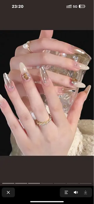 ネイル 💅パッマ ネイル AOIのマツエク・マツパデザイン