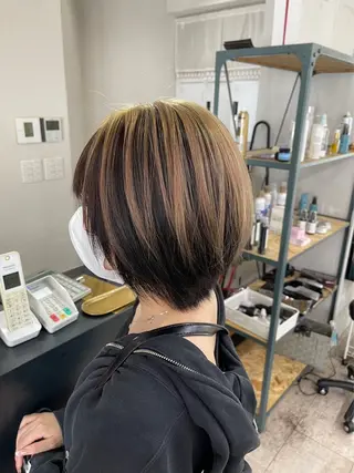 カラー 🐱加賀 瑛里奈🦊のヘアスタイル