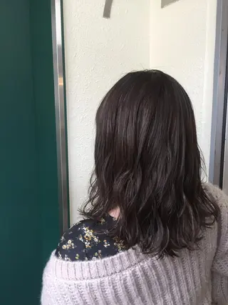 ミディアム カラー 💘透明感カラー💘 沖本 将宏のヘアスタイル