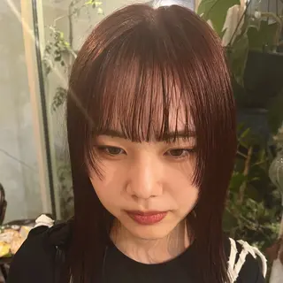 カラー 高原 優のヘアスタイル