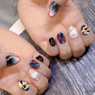 ネイル I_p4ce所属・I_p4ce 🍊あい🍊のネイルデザイン