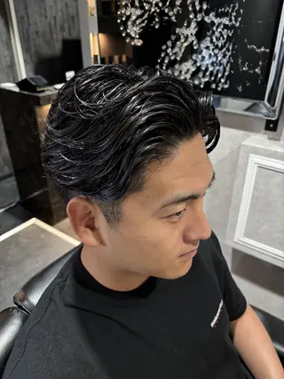 ショート UNTRACE -BARBER SHOP -池袋東口店所属・カットモデル募集 奈良のヘアスタイル