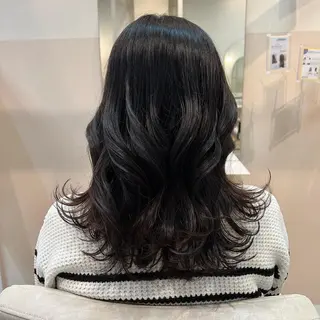 セミロング 下山 大智のヘアスタイル