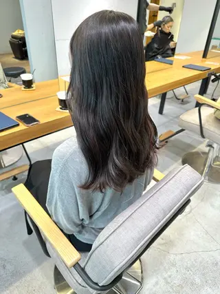 ロング 上野湧太 髪質改善/艶カラーのヘアスタイル