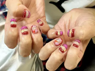 ネイル Nail&Eyelash epa 仙台駅前店所属・さとう のぞみのネイルデザイン