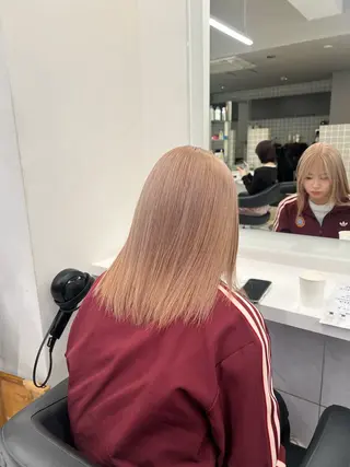 セミロング カラー 韓国レイヤーカット /REIのヘアスタイル