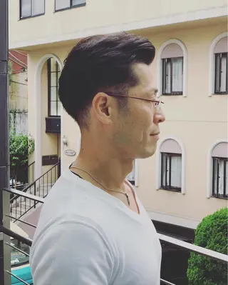 ショート カラー メンズ BRAIDS💎愛子 大人ハイライト💎のヘアスタイル