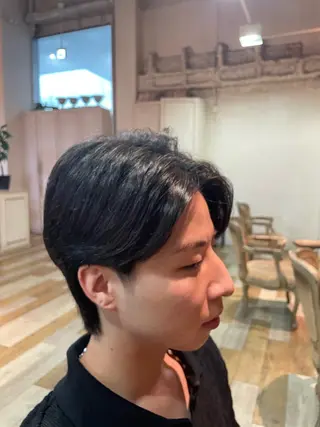 ミディアム 天野 心太郎のヘアスタイル