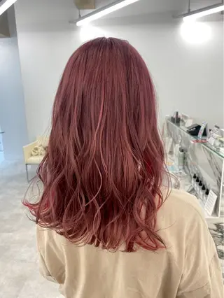 ロング 🌈藤沢💎艶カラー 🌈艶トリートメントのヘアスタイル