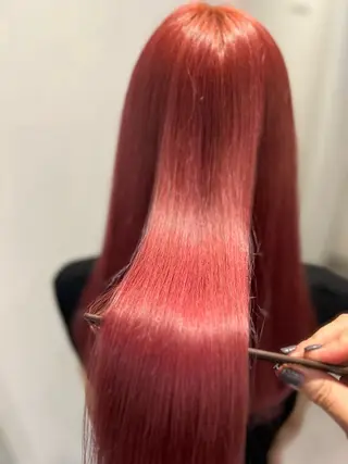 ミディアム カラー 🌈ウルトワ水素 髪質改善naru🌈のヘアスタイル