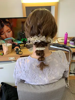 ヘアアレンジ one chair所属・one  chair natsumiのヘアスタイル