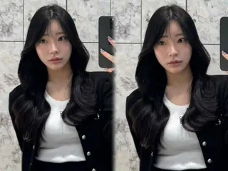 ロング カラー Sea Shinjuku所属・ハッシュカット/ 韓国レイヤーTERUのヘアスタイル