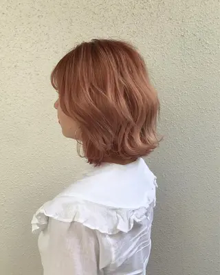 ショート カラー インナーカラー/天神 ブリーチ/吉田のヘアスタイル