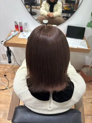 カラー 透明感カラー/ダブル カラー/MAI🎀のヘアスタイル